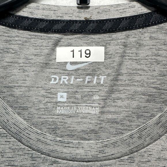 Nike Dri Fit USC Trojans Work out shirt Men sze XL Gray Team Issued #19 training - Picture 3 of 13